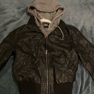 Leather jacket